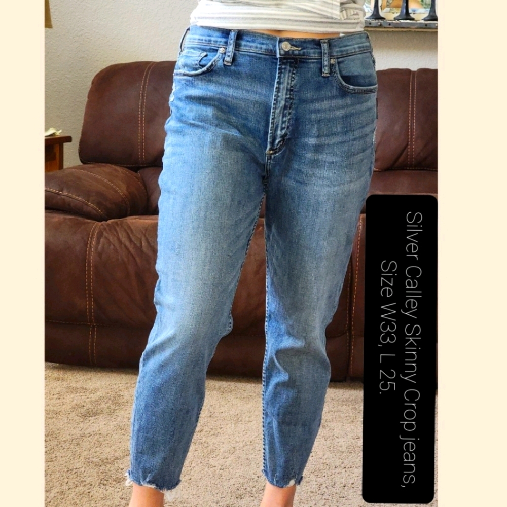 Silver Jeans Callie Cropped